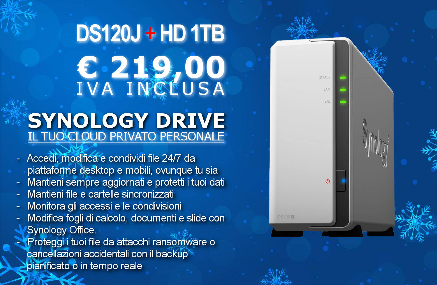 DS120J+HD1TB-Volantino
